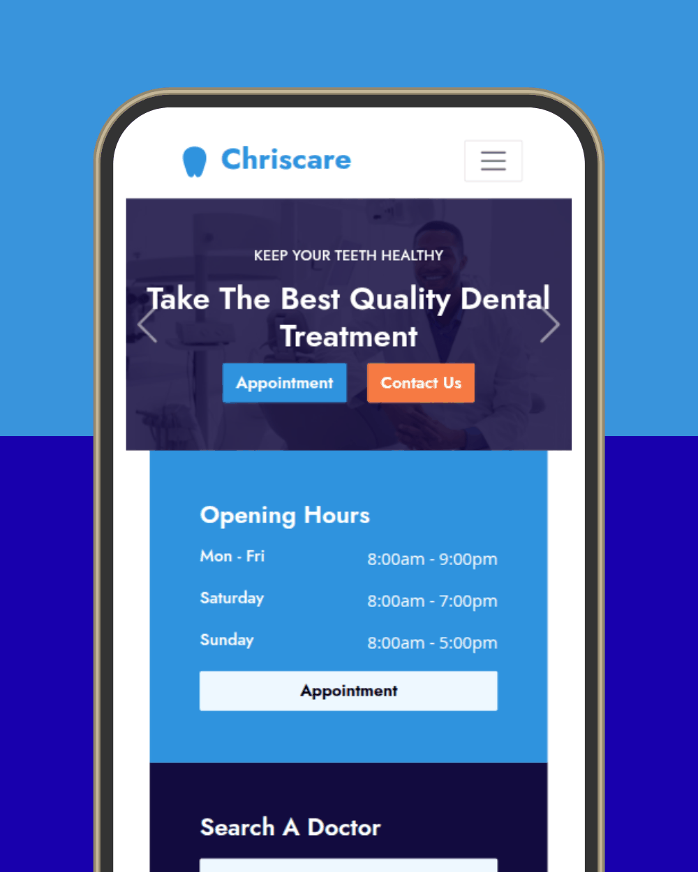 Dentist website