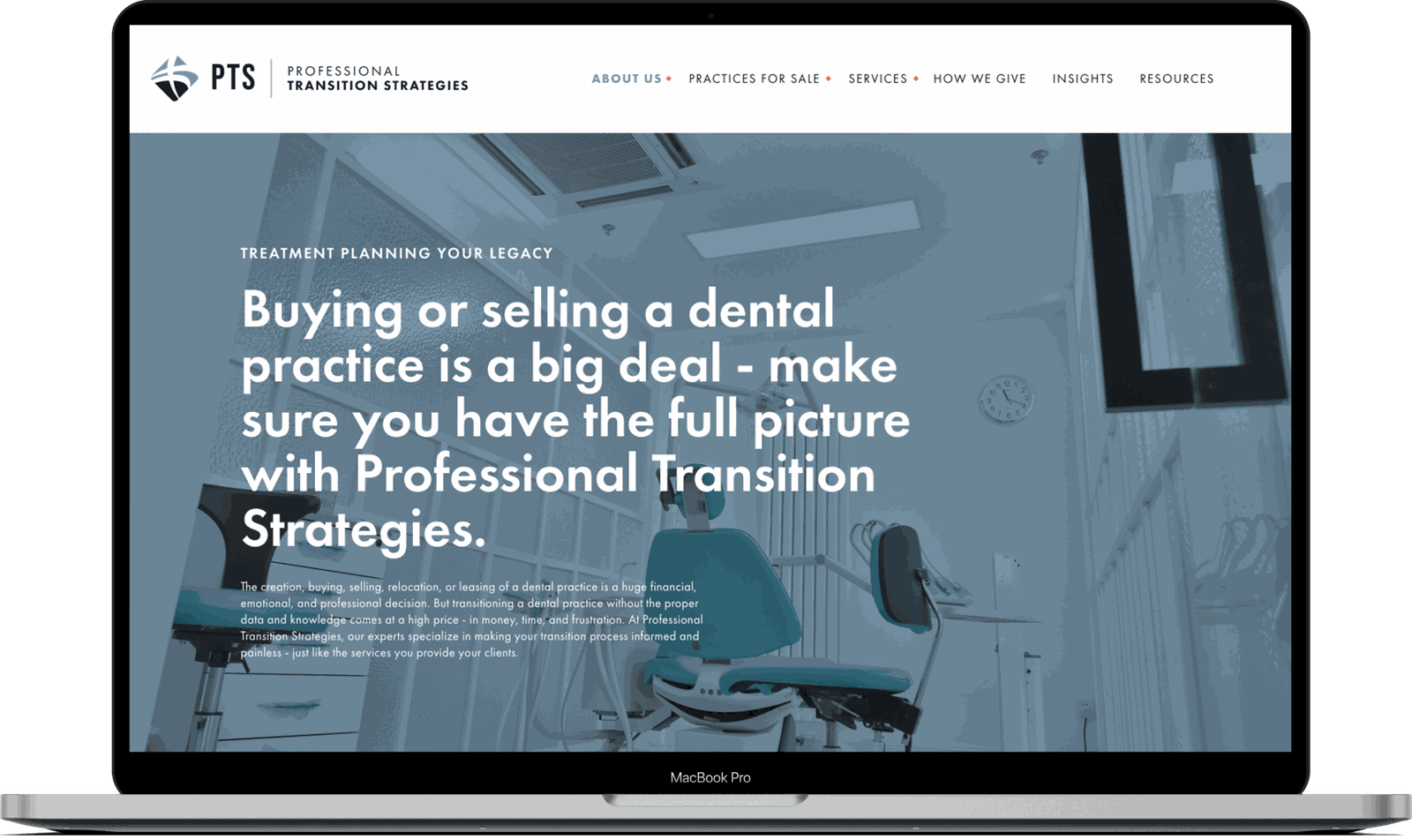 Professional Transition Strategies mockup
